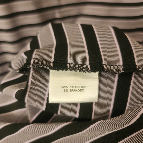 Peter Millar Summer Comfort Striped Golf Polo Shirt Mens sz Large - Picture 3 of 5